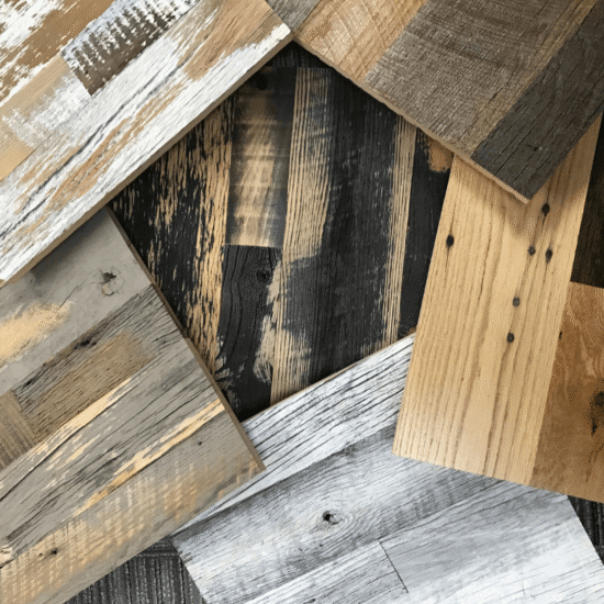 Cary NC Reclaimed Wood Accent Installation